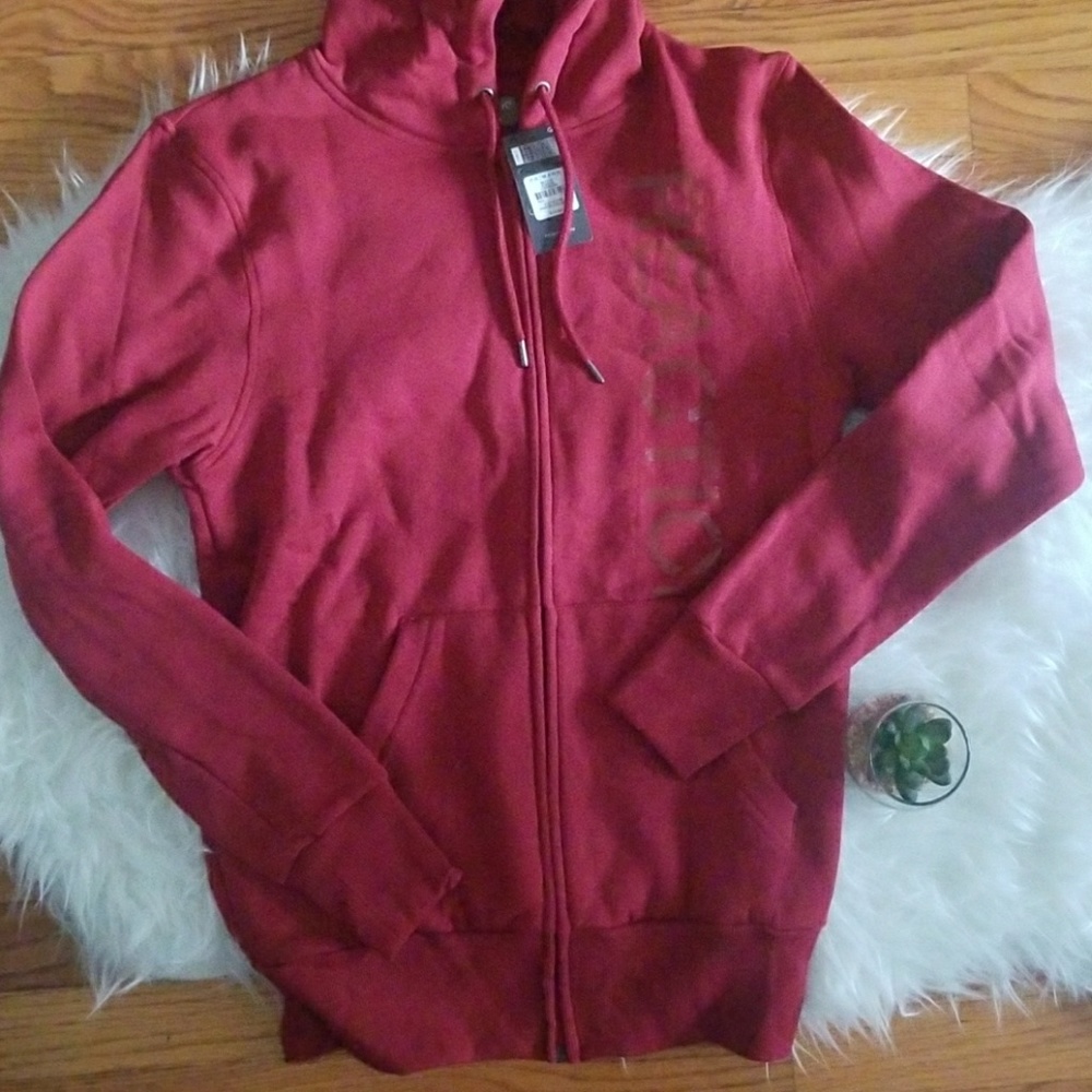 Primark Red Reaction Zipper Hoodie